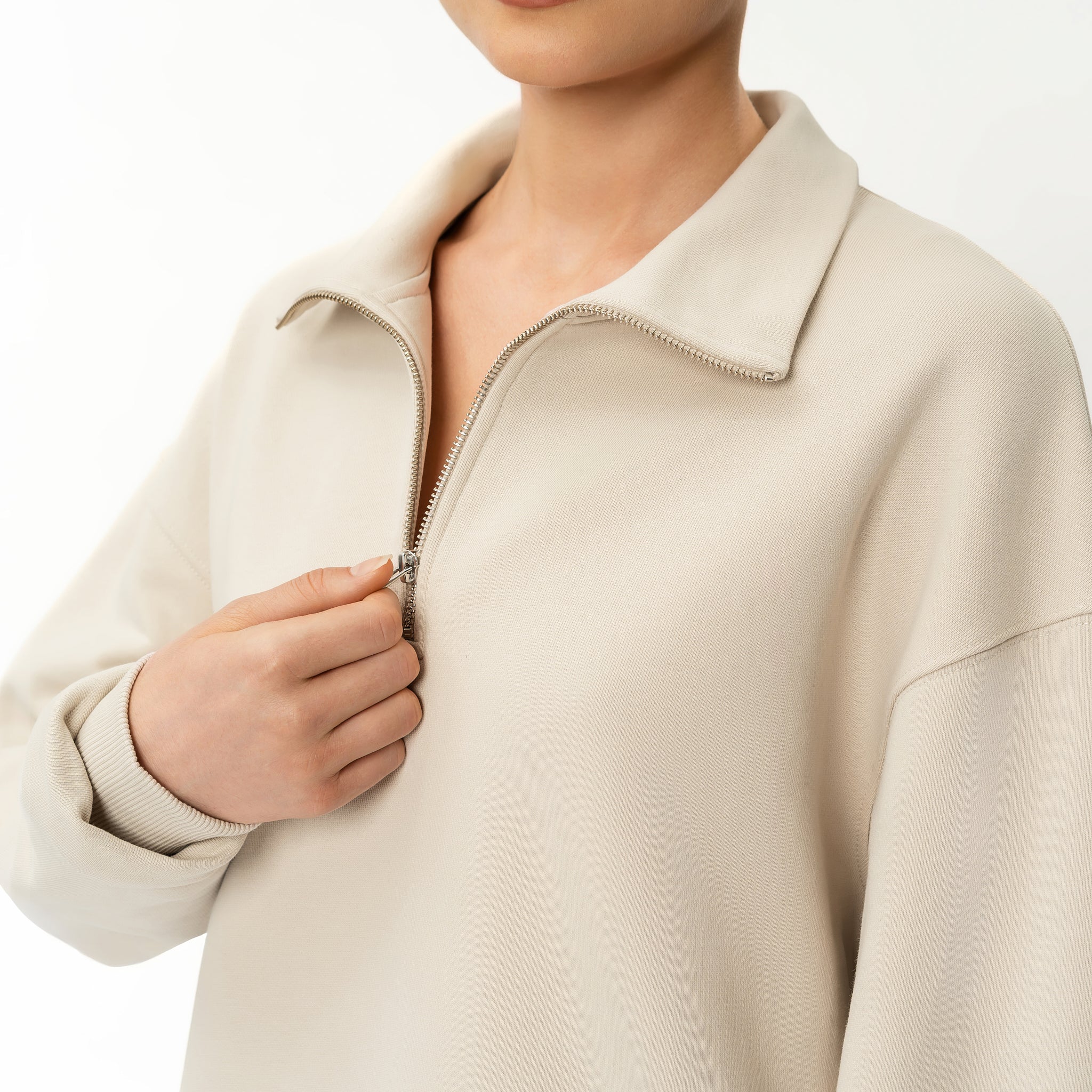 Quarter-zip pullover - Ninepine