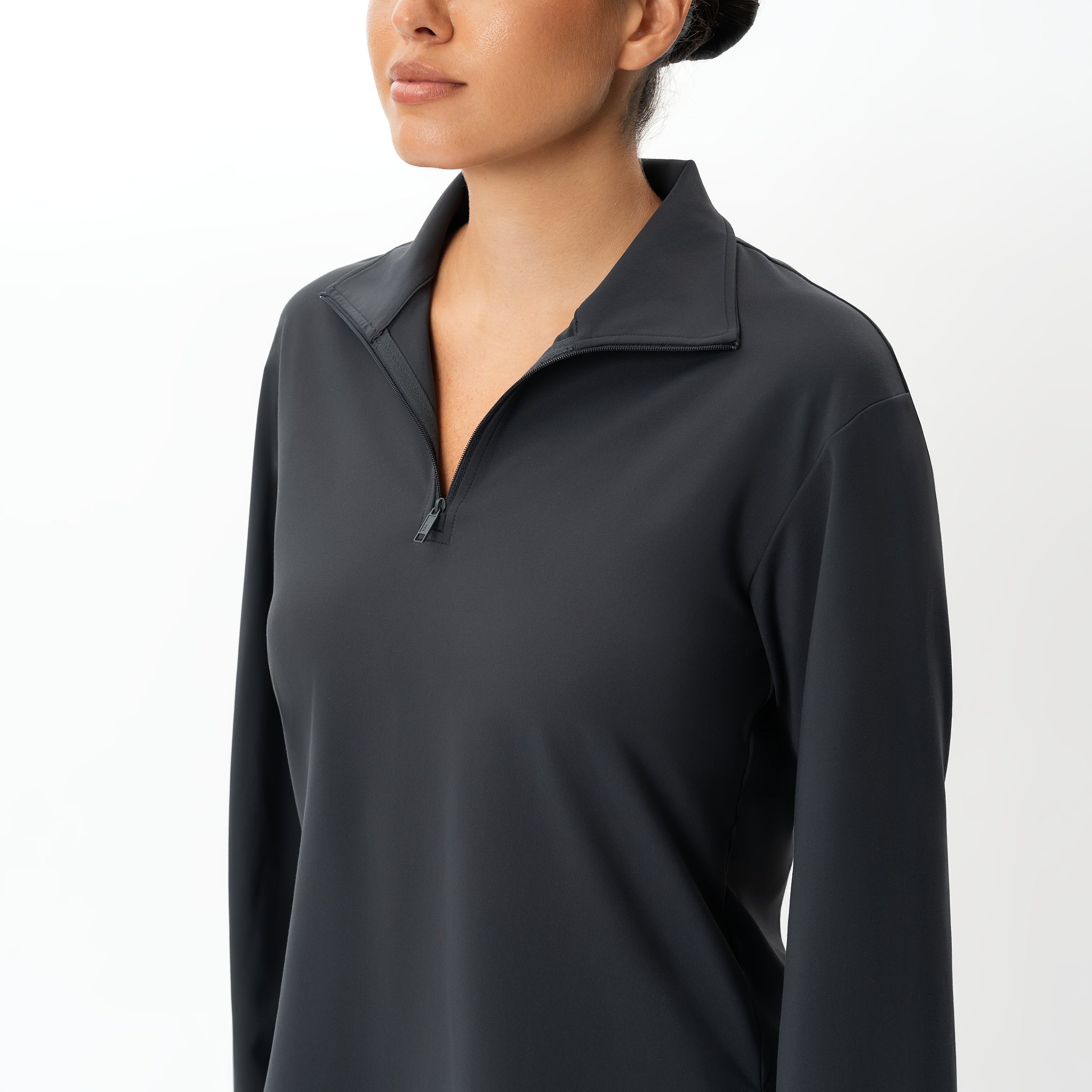 Asana Relaxed Quarter-zip - Ninepine