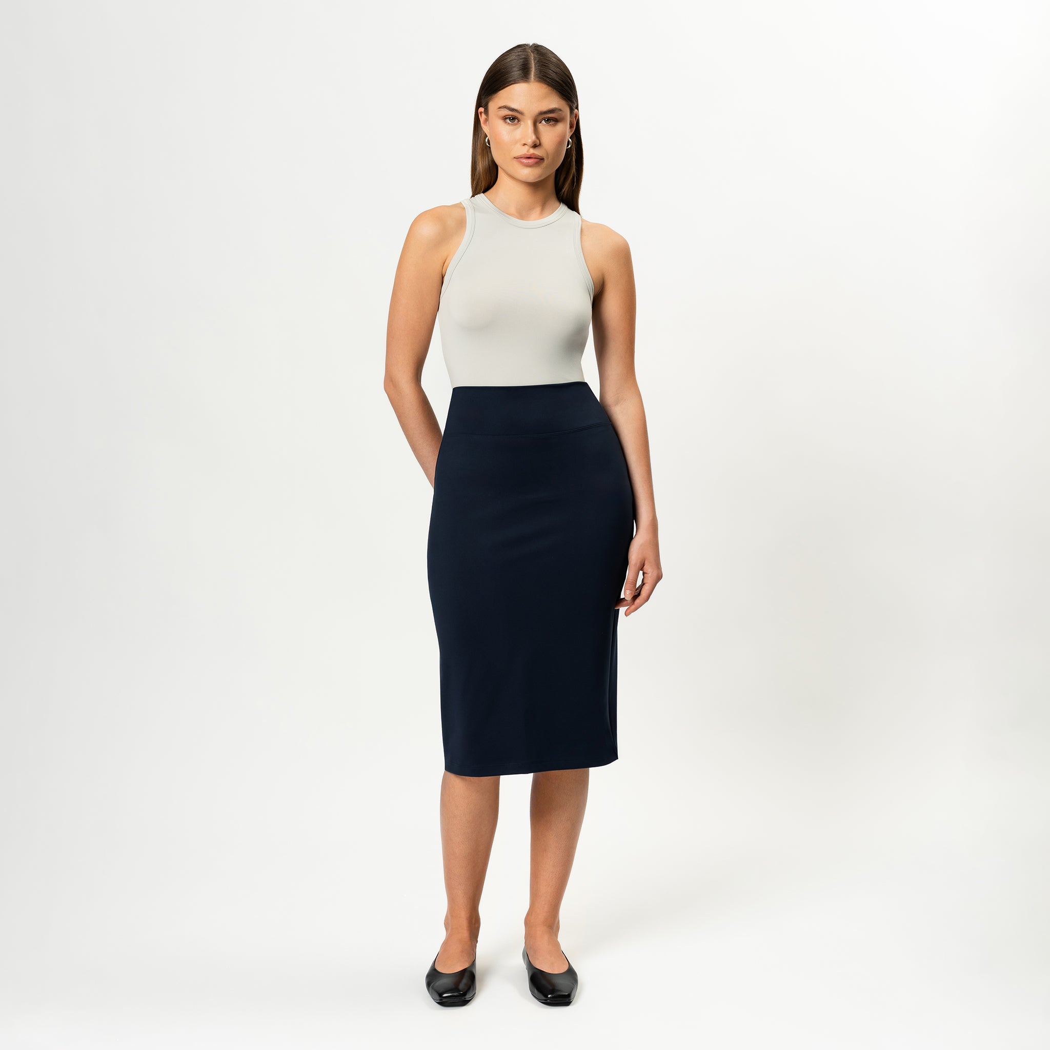 Asana Midi Skirt - Ninepine