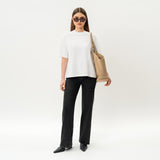 Oversized Boxy Pima T-shirt - Ninepine