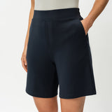 Light Ponte Shorts - Ninepine