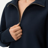 Quarter-zip pullover - Ninepine