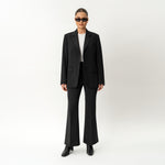 Crepe Bootcut Trouser - Ninepine