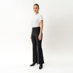 Crepe Bootcut Trouser - Ninepine