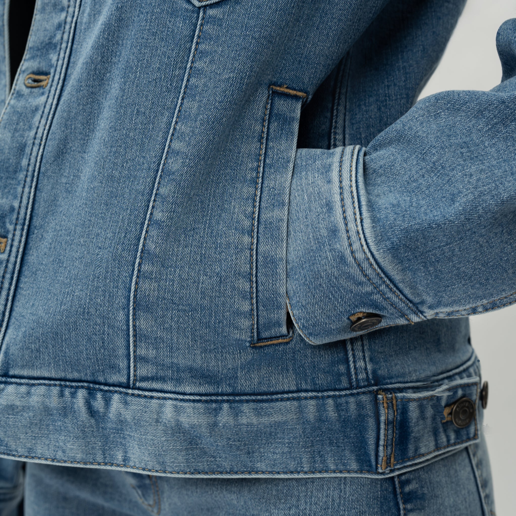 Stretchy ComfortDenim™ Jacket - Ninepine