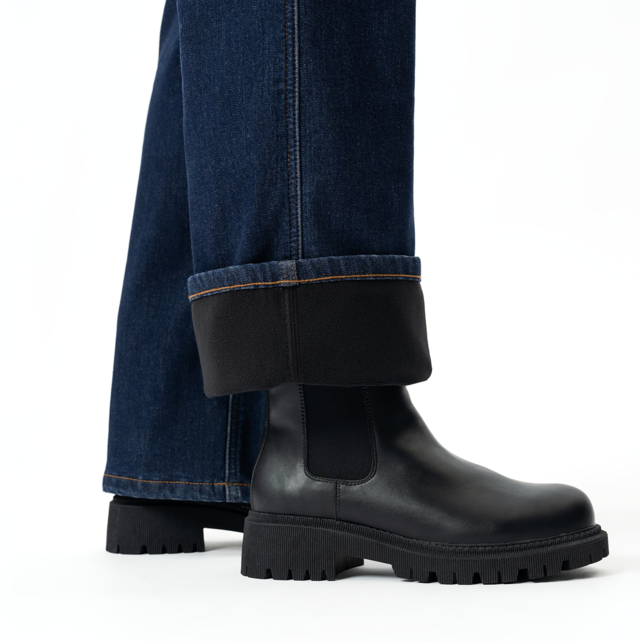 Winter Fleece Denim™ Relaxed Jeans - Ninepine