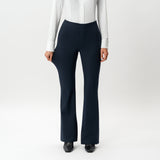 Tailored Ponte Bootcut Trouser - Ninepine