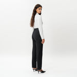Tailored Ponte Straight Trouser - Ninepine