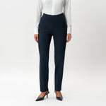 Tailored Ponte Straight Trouser - Ninepine