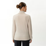Merino Wool Relaxed Turtleneck - Ninepine