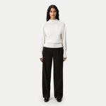 The Iconic Merino Sweater - Off-white - Ninepine