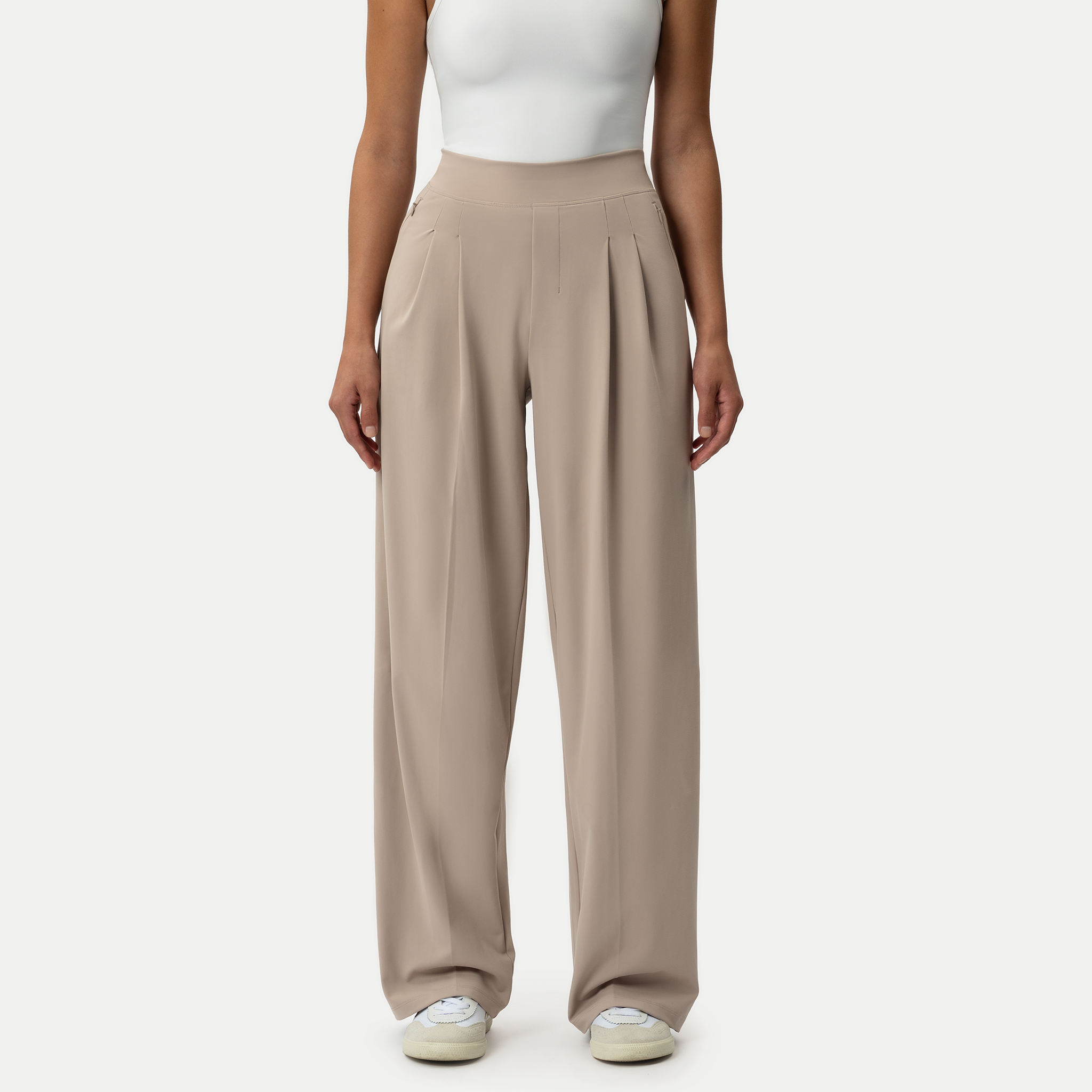 Asana Double Pleat Pant - Ninepine