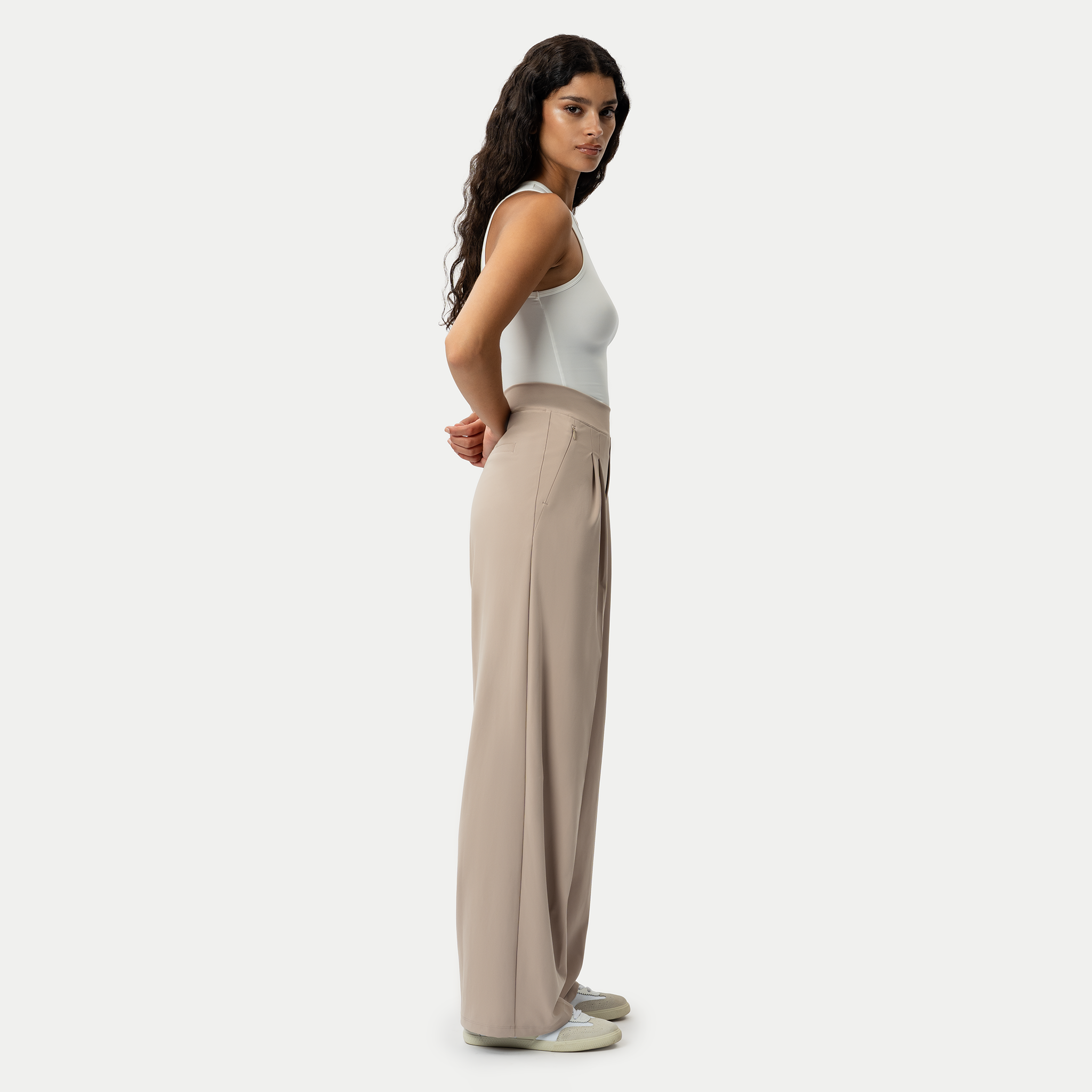 Asana Double Pleat Pant - Ninepine