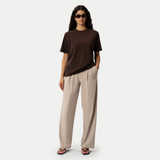 Asana Double Pleat Pant - Ninepine