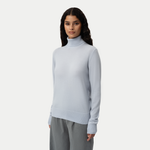 Merino Wool Relaxed Turtleneck - Ninepine