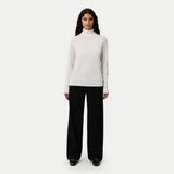 Merino Wool Relaxed Turtleneck - Ninepine